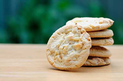 Cookies aux pépites de chocolat blanc et noix de coco