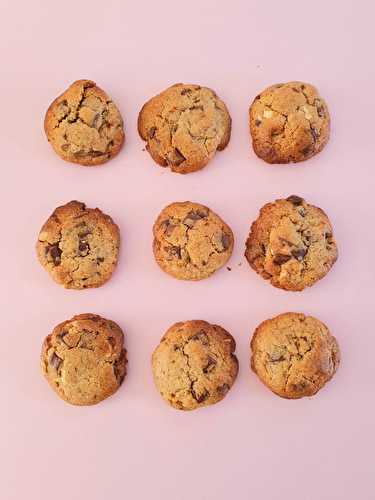 Cookies chocolat & amandes