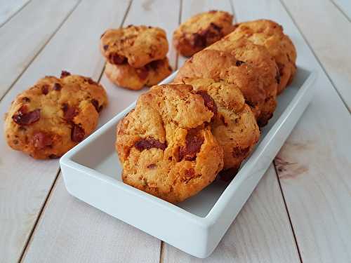 Cookies chorizo et tomates séchées