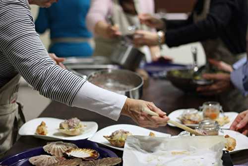 Cours de cuisine, avec Frédéric Coiffé, Bordeaux