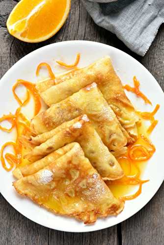 Crêpes à l'orange