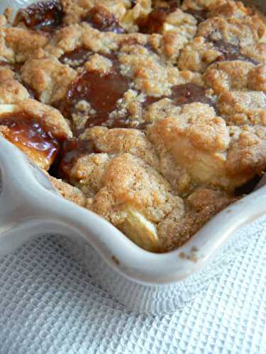 Crumble aux carambar