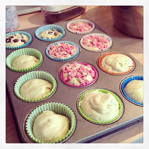 Des p'tits muffins, encore des p'tits muffins pour les p'tits (et grands) gourmands