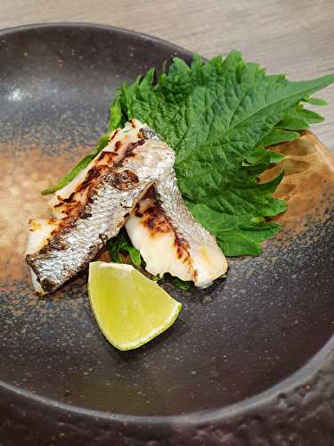 Dorade grillée au miso