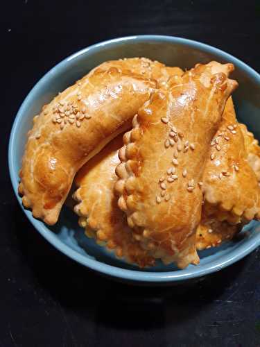 Empanadas de boeuf aux petits pois