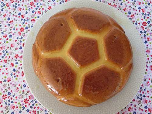 Gâteau au citron ballon de foot pour l'Euro