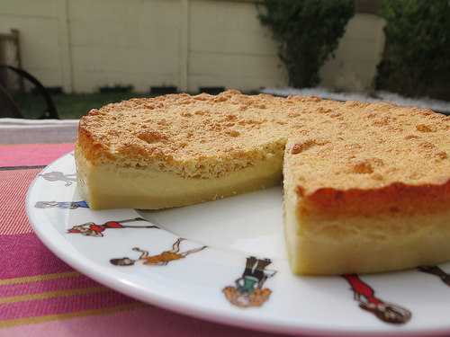 Gâteau magique à la vanille