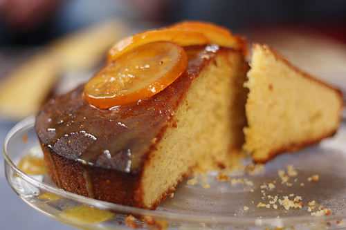 Gâteau orange & amandes