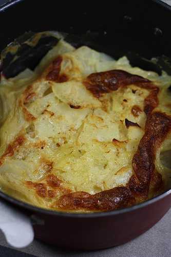 Gratin Dauphinois au céleri