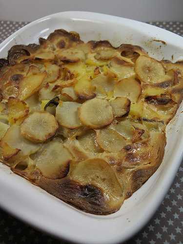 Gratin pomme de terre & topinambours