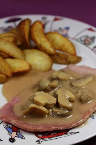 Jambon, sauce au Porto [thermomix]