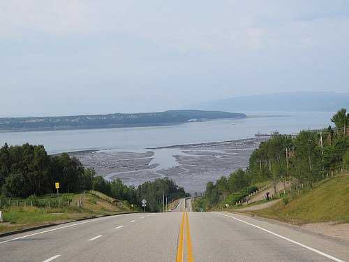 L'île aux Coudres, région de Charlevoix, Québec (Canada)