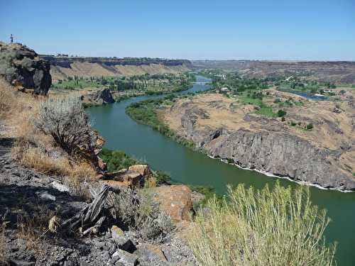 L'Ouest Américain, entre Baker City, l'Oregon trail et la Rivière Snake (Oregon, USA)