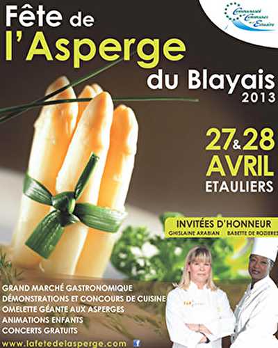 La fête de l'asperge du Blayais à Etauliers (Gironde)