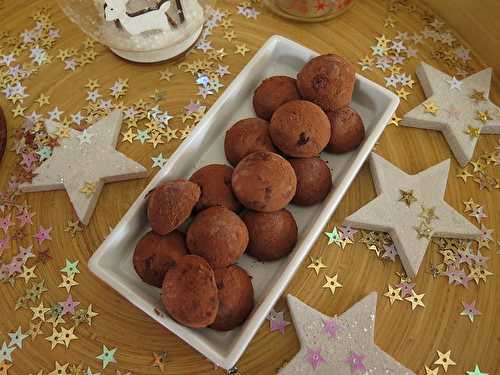 La recette des truffes au chocolat maison