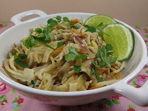 La recette du Pad Thaï, un classique de la cuisine Thaïlandaise