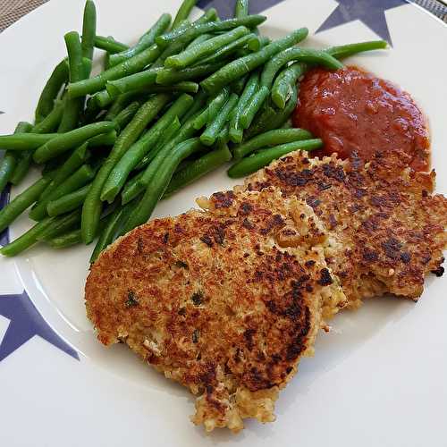 La recette facile des galettes de quinoa au crabe