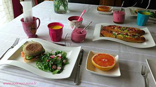 Le brunch du dimanche matin, prêt en moins d'une heure ça vous dit ?