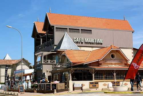 Le café maritime, la Villa Margalex : restaurant à Lacanau (33)