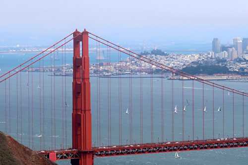 Le Golden Gate Bridge de San Francisco [Californie]