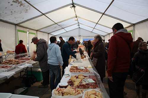 Le marché au gras et aux truffes de Périgueux I Dordogne