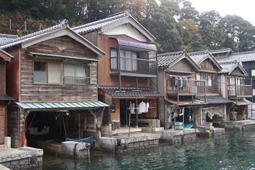 Le village de pêcheurs de Ine