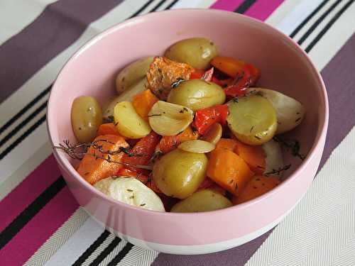 Légumes rôtis miel & huile d'olive