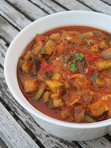 Les légumes de l'Amap j'en fais quoi ? Une ratatouille