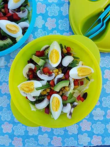 Ma p'tite salade de crudités parfaite