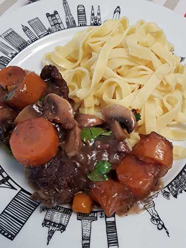 Ma recette du boeuf Bourguignon