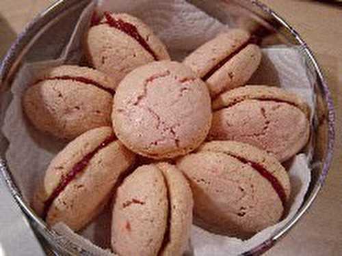 Macarons à la framboise