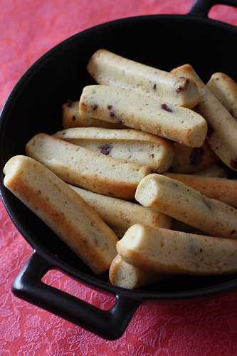 Madeleines longues aux pépites de chocolat