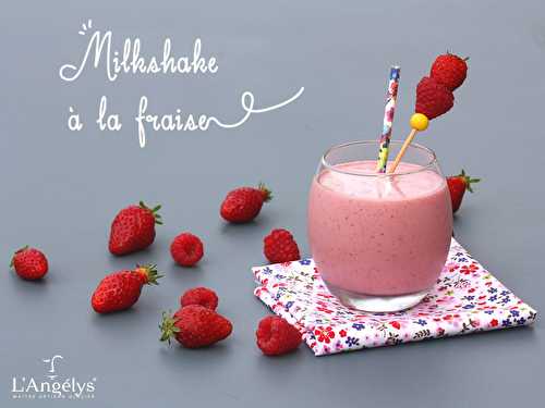 Milkshake à la fraise