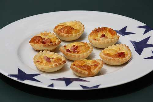 Mini quiches Lorraines