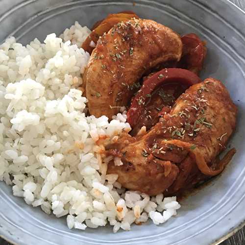 Mon poulet basquaise express