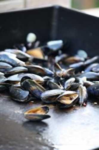 Moules à la plancha