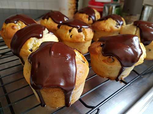 Muffins pépites de chocolat & amandes
