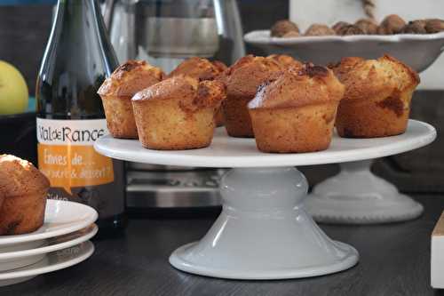 Muffins poires & caramel pour un goûter gourmand