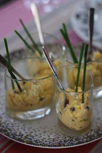 Oeufs brouillés à la truffe