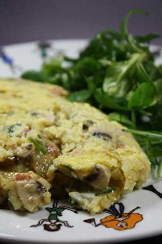 Omelette vide frigo