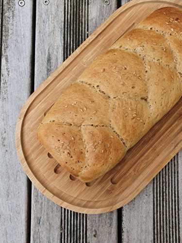 Pain rustique blé et épeautre