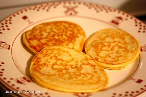 Pancakes au sirop d’Erable