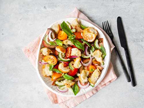 Panzanella, la salade de tomates de Toscane