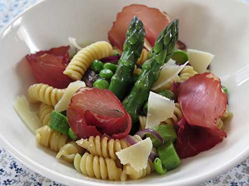 Pâtes aux asperges & Bresaola