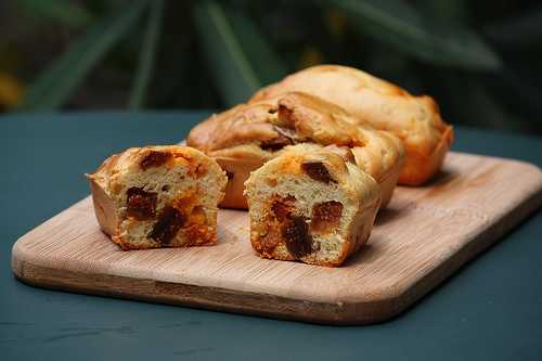 Petits cakes aux figues et au chorizo