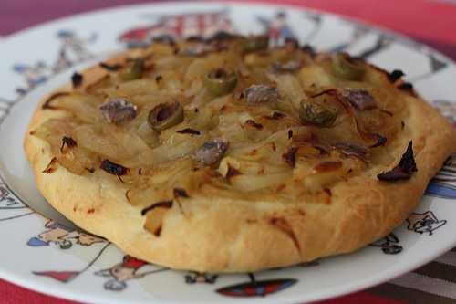 Pissaladière aux oignons