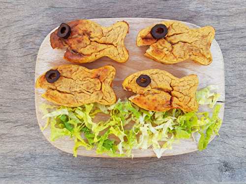 Poisson d'avril ! Terrines de merlu aux tomates séchées