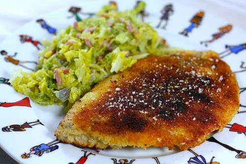 Poisson pané fait maison