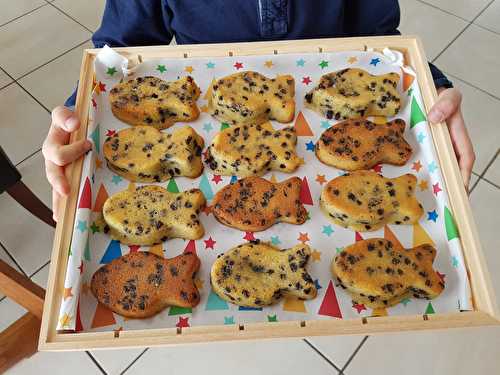 Poissons d'avril aux pépites de chocolat