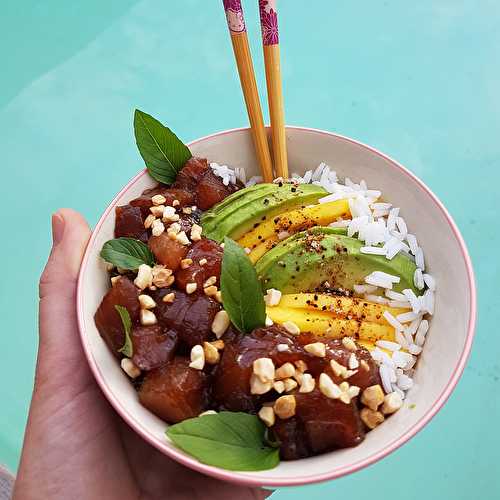 Poke Bowl thon, mangue & avocat